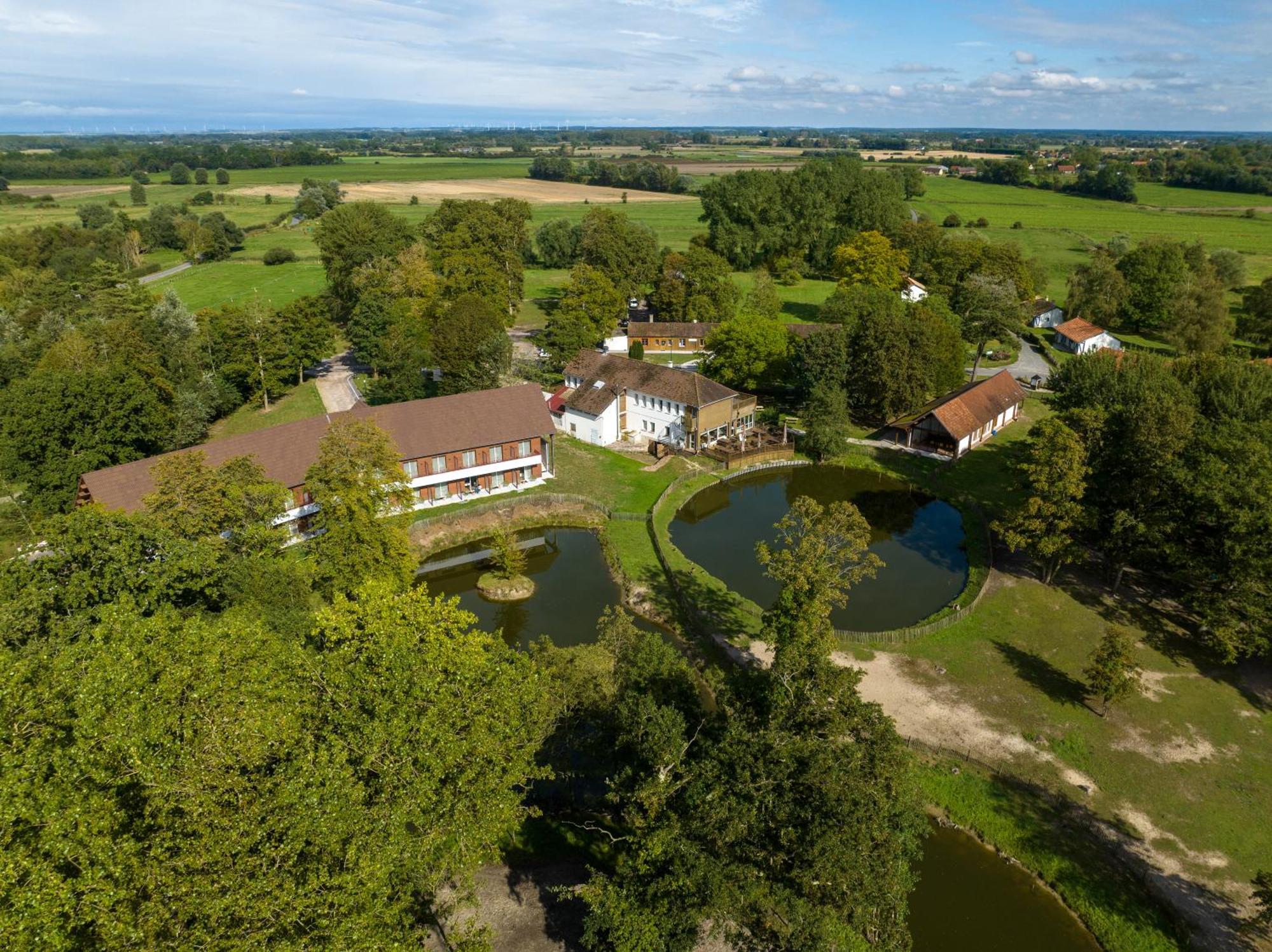 Hotel Et Cottages Domaine Du Marquenterre Saint-Quentin-en-Tourmont Exterior foto