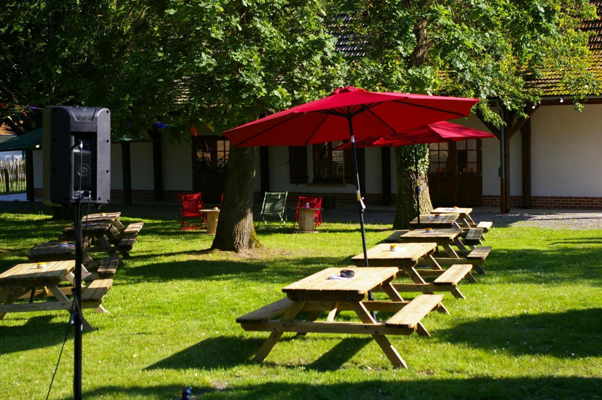 Hotel Et Cottages Domaine Du Marquenterre Saint-Quentin-en-Tourmont Exterior foto